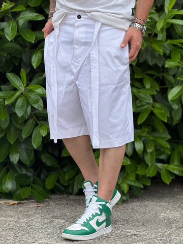 Bermuda Barcellona Bianco New Job Brand