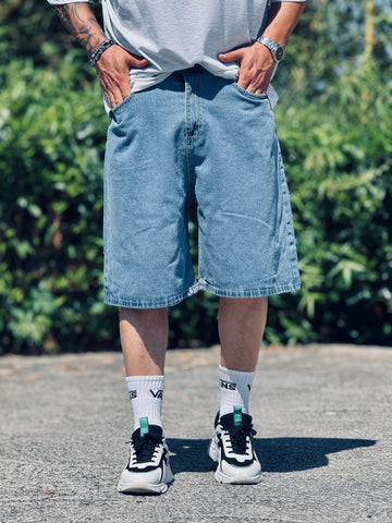 Bermuda jeans Ducal lavaggio medio new job brand