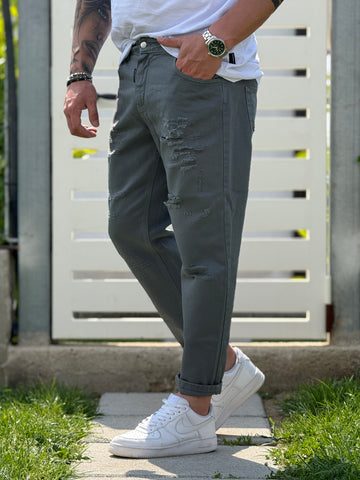 Jeans Alf 7 Piombo New Job Brand