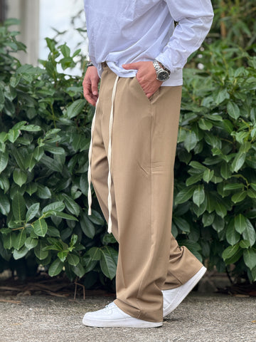 Pantalone bonsai beige  new job brand