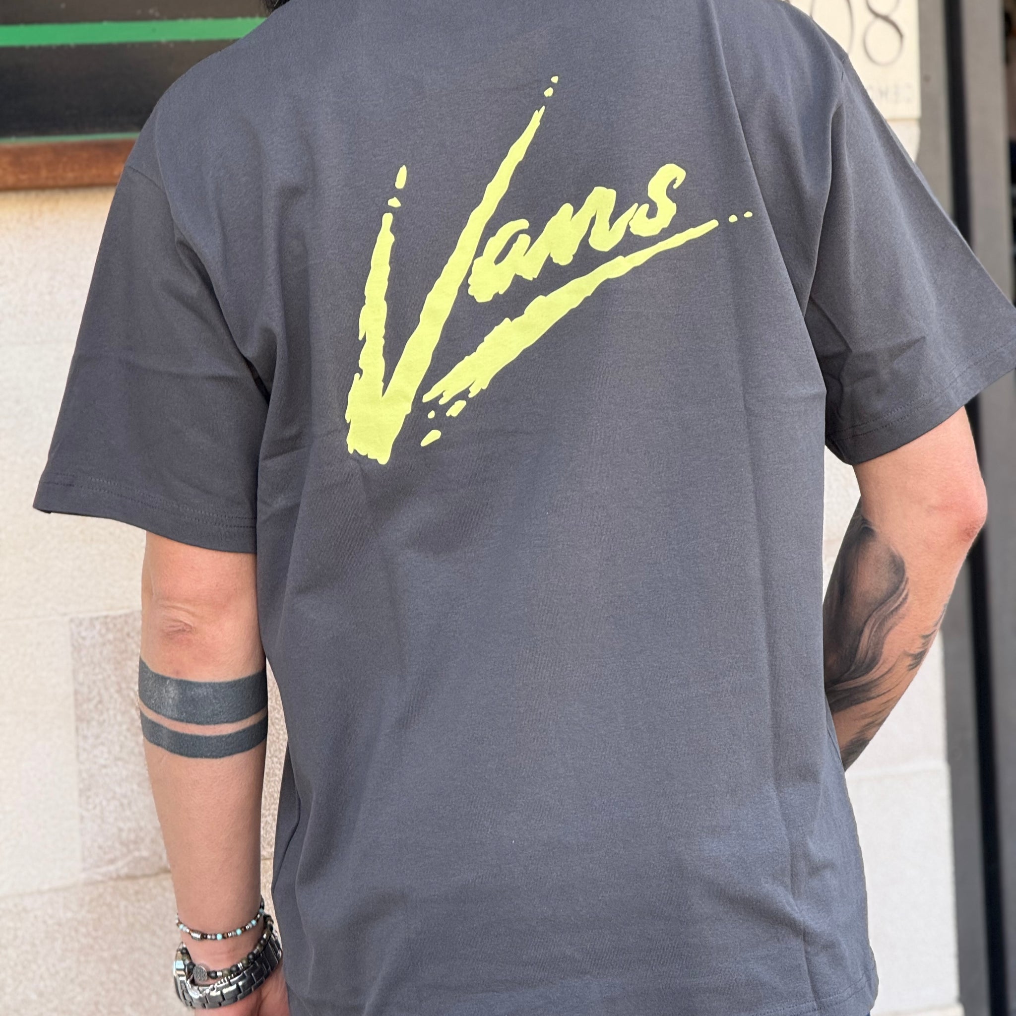 Shirt Vans logo dietro