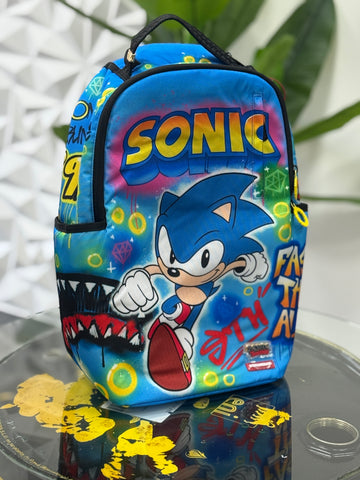 ZAINO SPRAYGROUND 910B9138NSZ  SONIC ON THE RUN BACKPACK