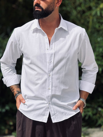 Camicia Regular fit  bianca Revame