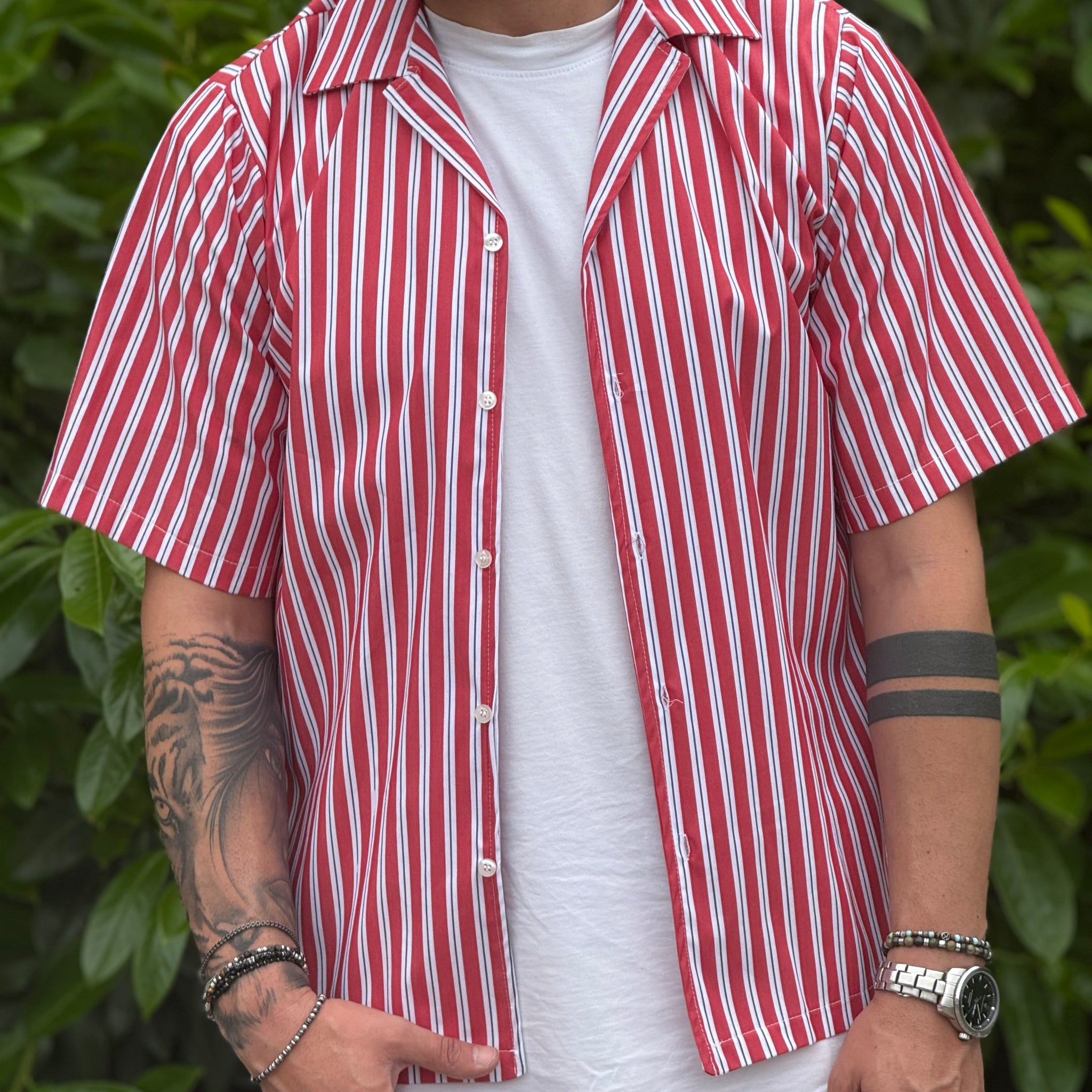 CAMICIA RIGA ROSSA NEW JOB BRAND