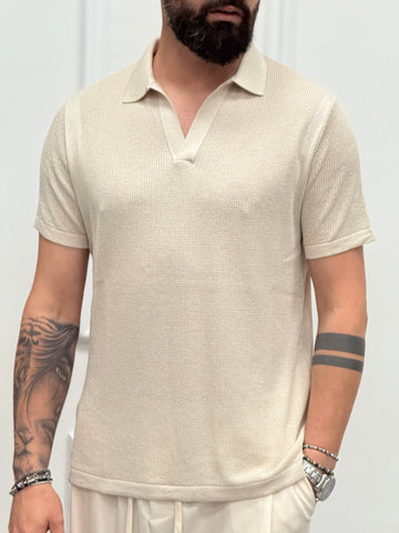 POLO POSITANO BEIGE NEW JOB BRAND