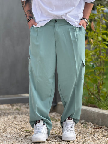 Pantalone Stromboli acquamarina  new job brand