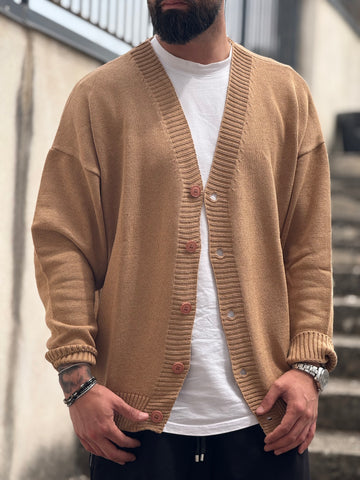 CARDIGAN OVER TABACCO  NEW JOB BRAND