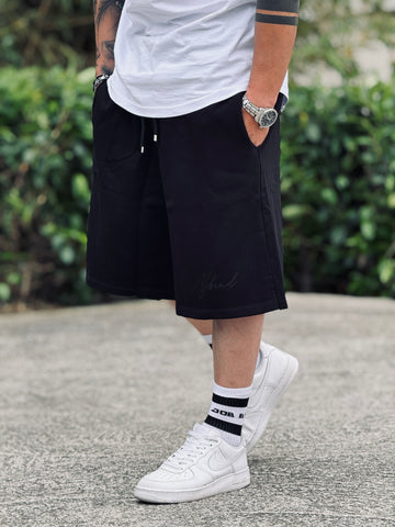 Bermuda di tuta logo nero  New Job Brand