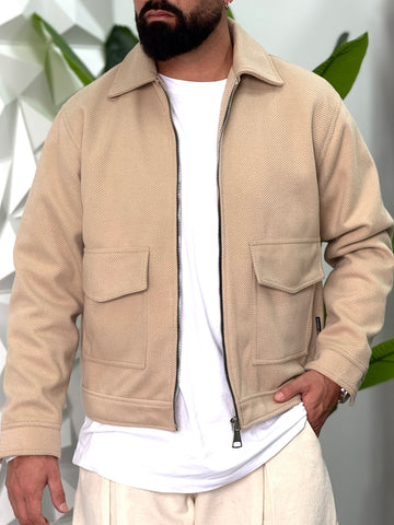 JACKET COATARA BEIGE NEW JOB BRAND