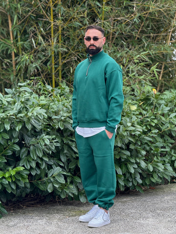 Tuta gb28 mezzocollo verde over new job brand