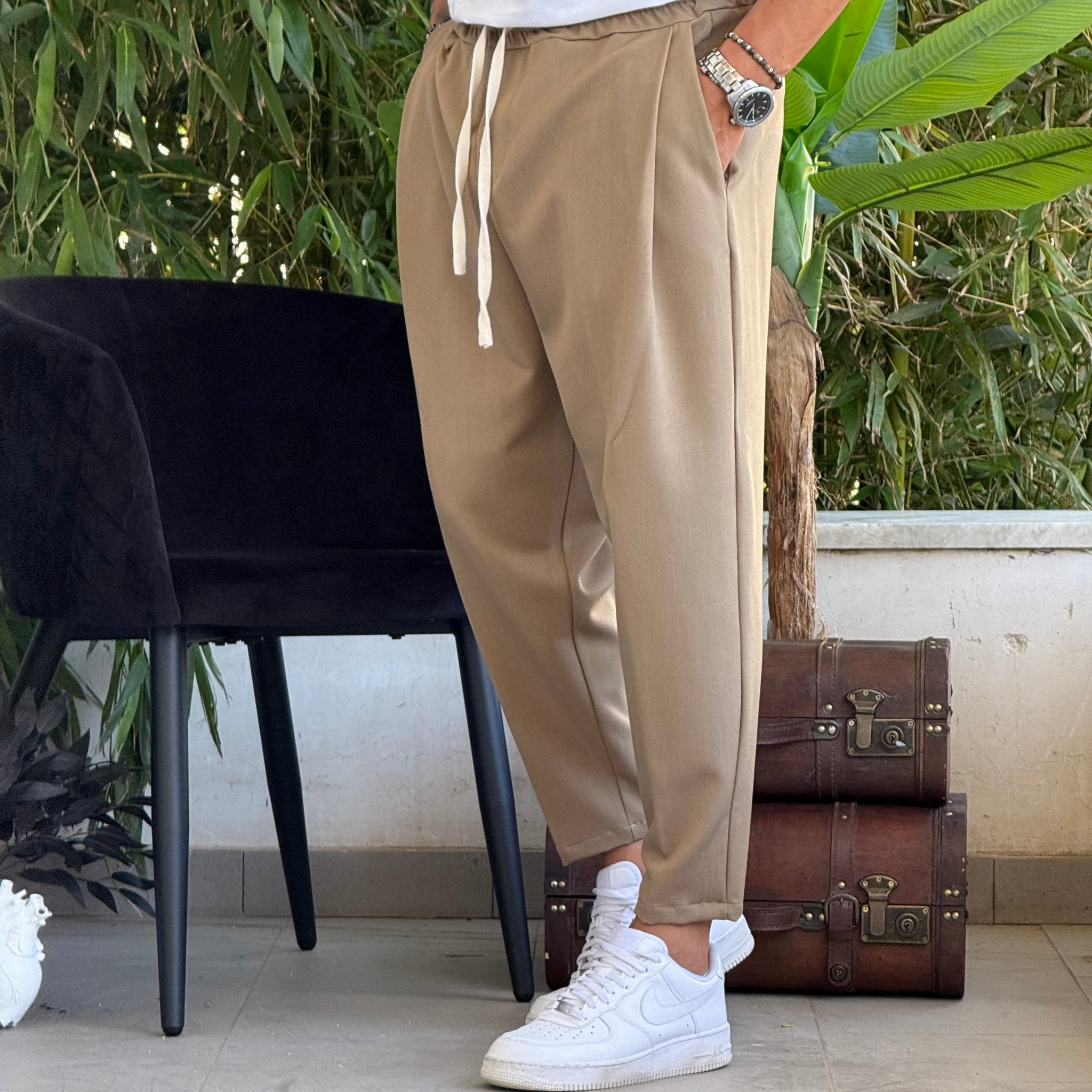 PANT DIK BEIGE NEW JOB BRAND