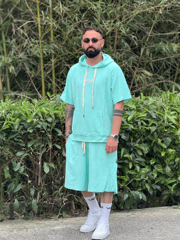 Coordinato spugna menta new job brand