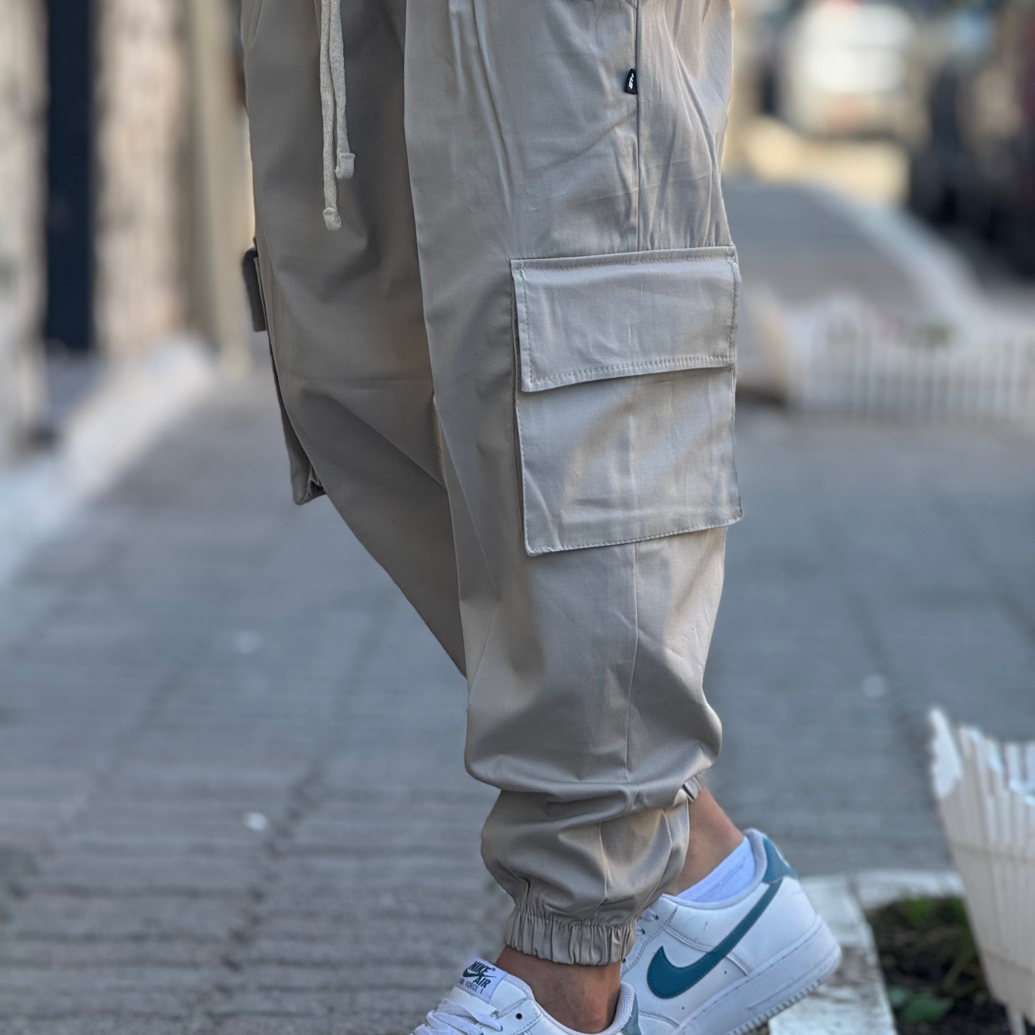 Pantalaccio Cargo Beige New Job Brand