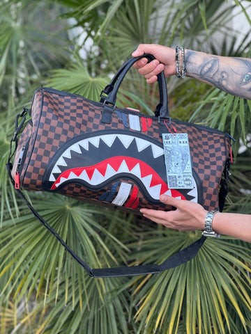 SprayGround paris- Borsone Machine Francaise