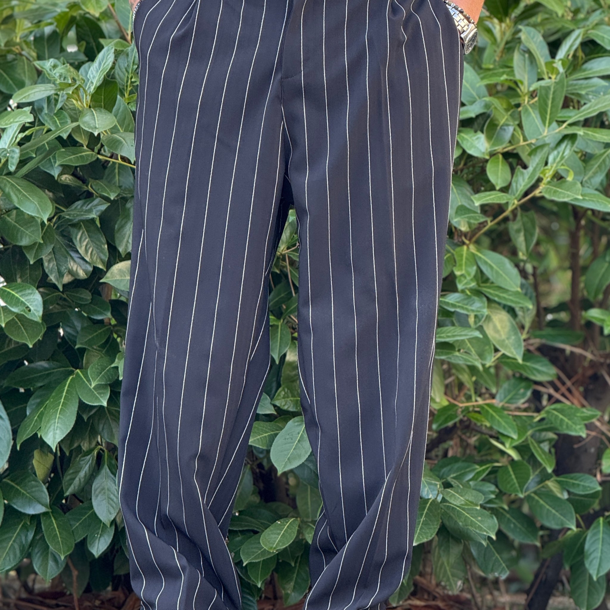 Pantalone bek gessato new job brand