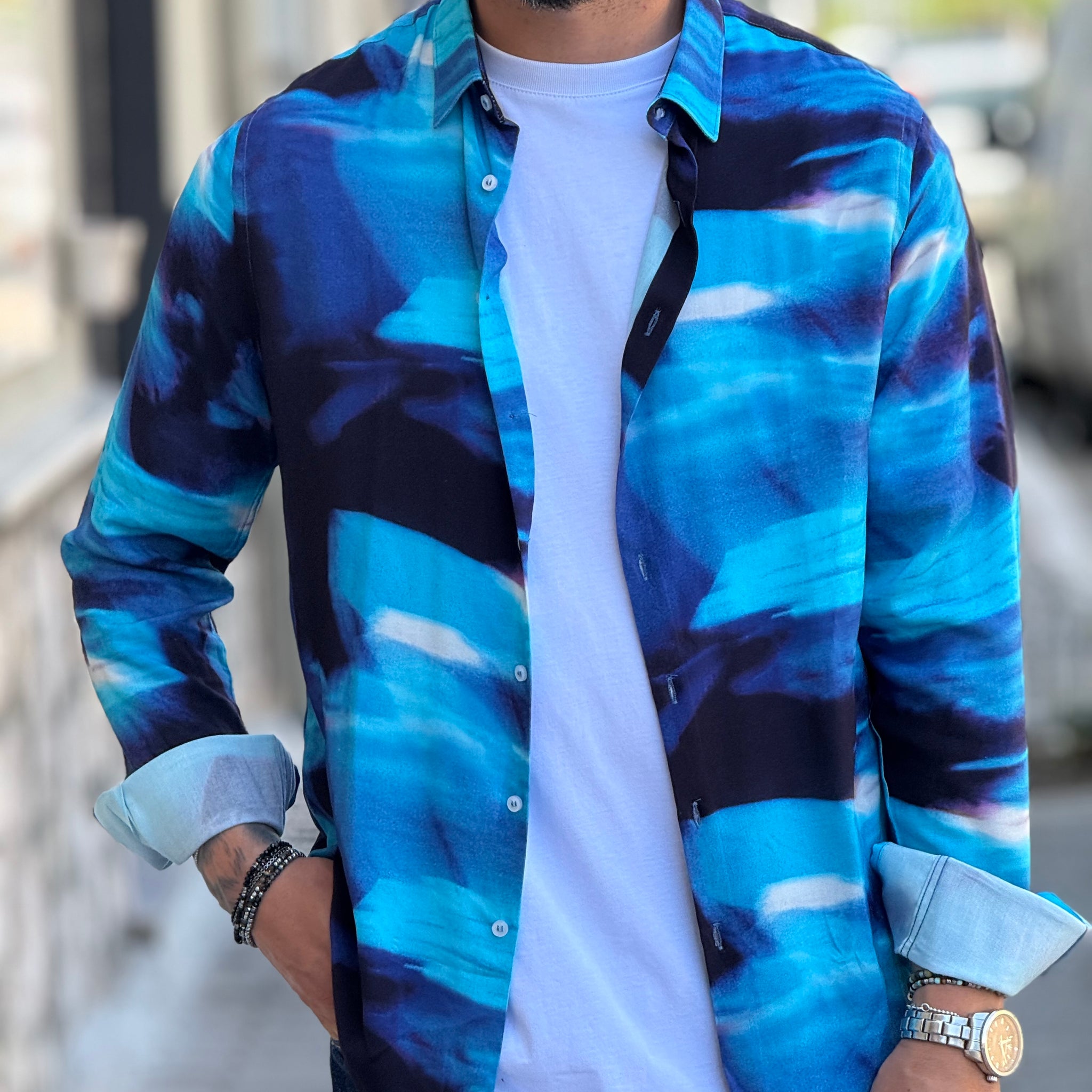 Camicia Cielo New Job Brand