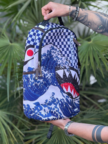 Zaino Sprayground  ICHIMATSU-MOYO CAMOKAWA DLX-cotton Backpack 910B8810NSZ