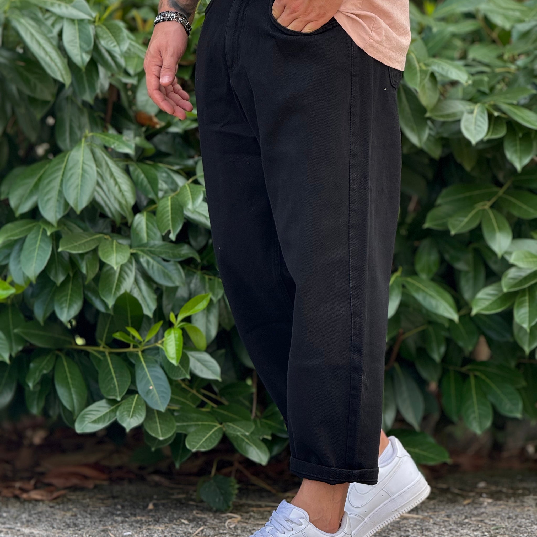 Jeans Canaria Japan nero New Job Brand