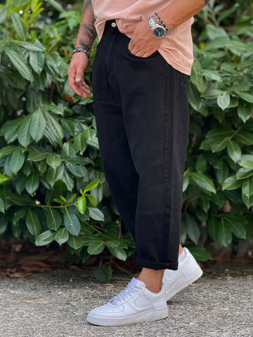 Jeans Canaria Japan nero New Job Brand