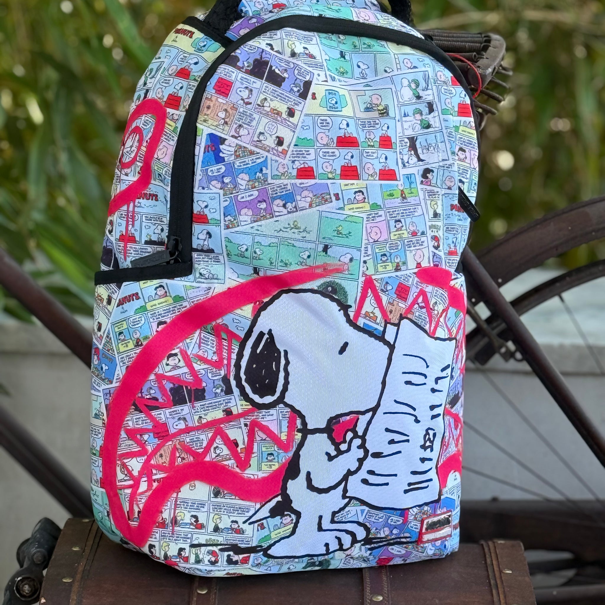 sprayground zaino snoopy 910b7731nsz
