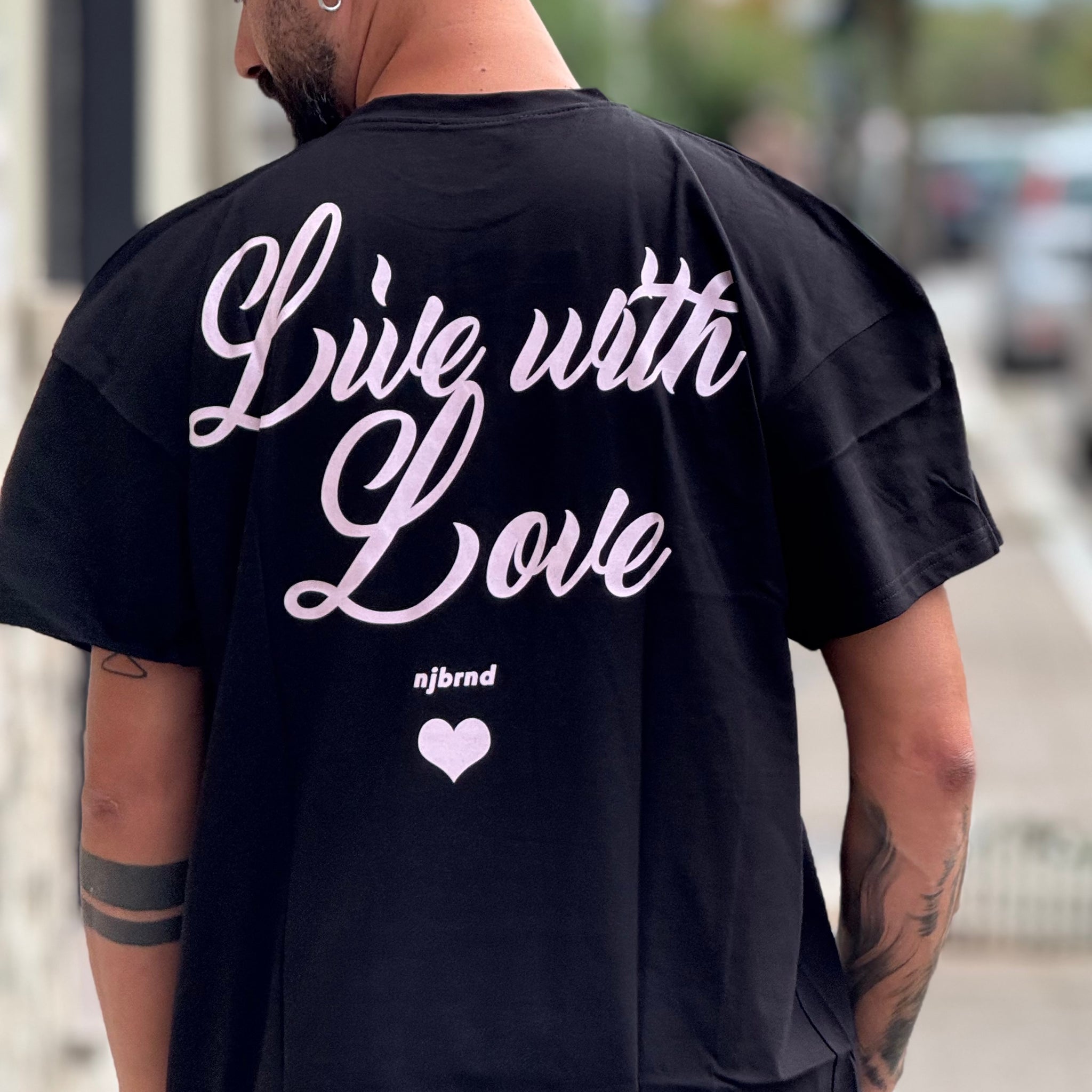 Shirt oversize love new job brand
