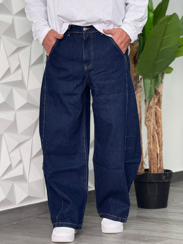 JEANS SUPER BIG BEIGE NEW JOB BRAND