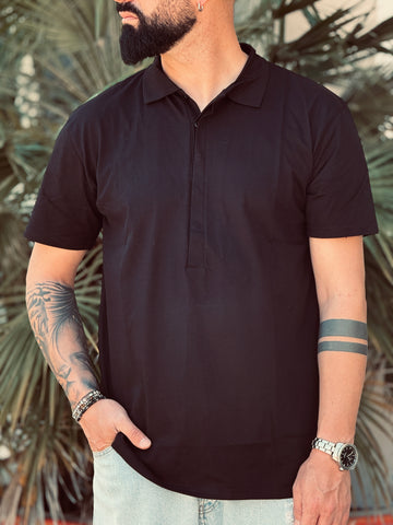 Shirt colletto nera new job brand