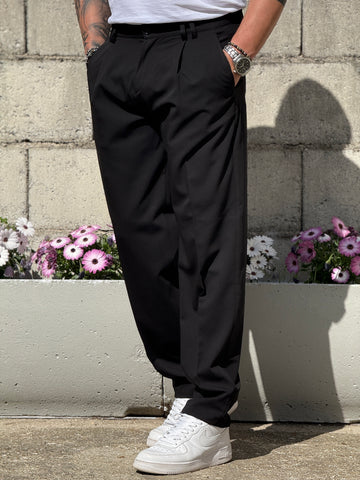 Pantalone positano nero frains