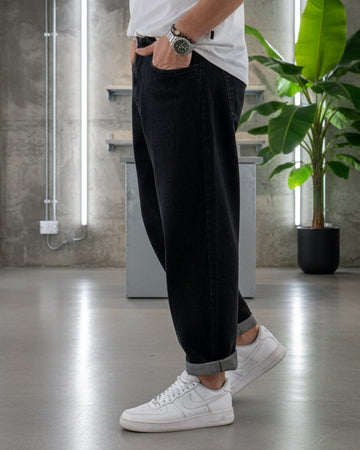 Jeans Canaria nero New Job Brand