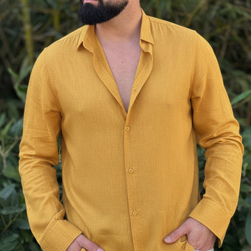 Camicia senape  New Job Brand