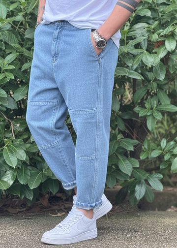 Jeans Canaria biker  lavaggio chiaro New Job Brand