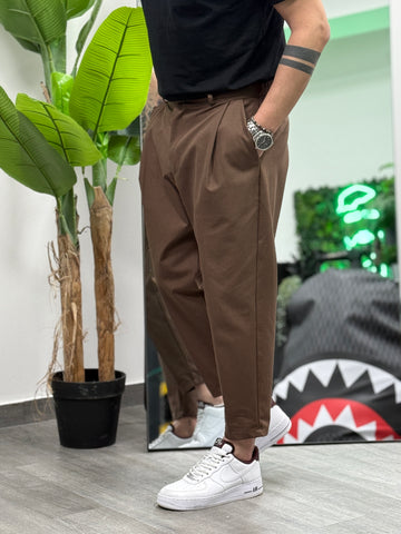 Pantalone Montecarlo camel   New Job Brand