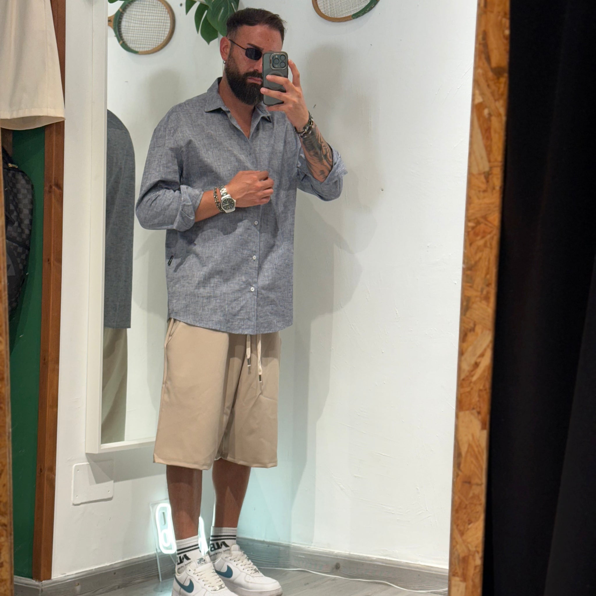 OUTFIT CAMICIA+BERMUDA