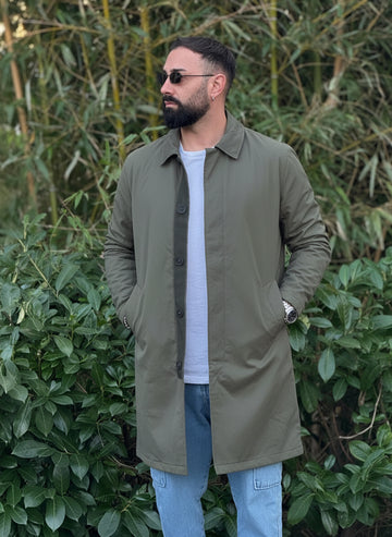 Trench verde militare only&sons