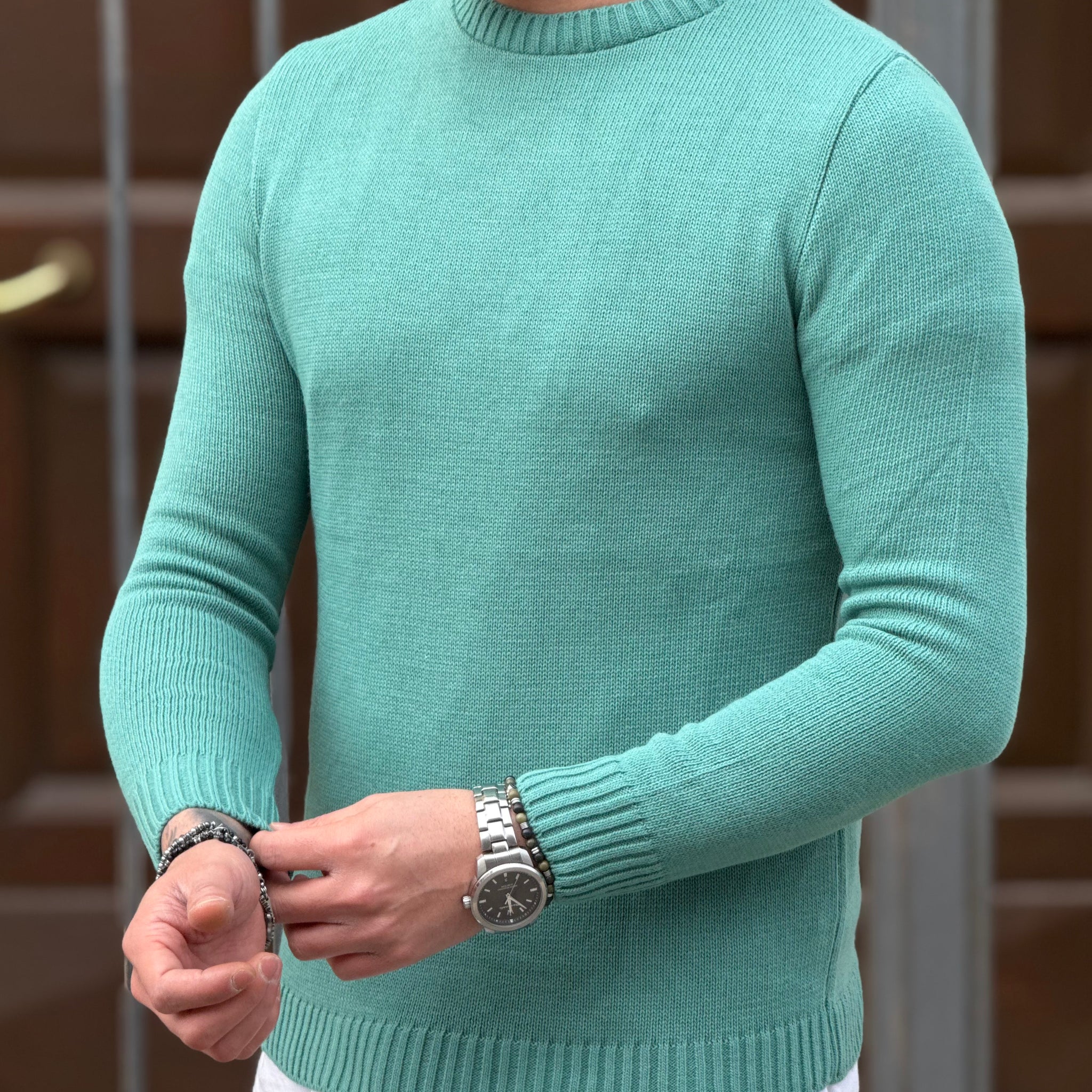 Pullover regular acquamarina new job brand
