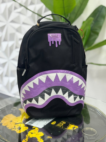 ZAINO SPRAYGROUND 910B9631NSZ SHARK CENTRAL LIGHT PURPLE