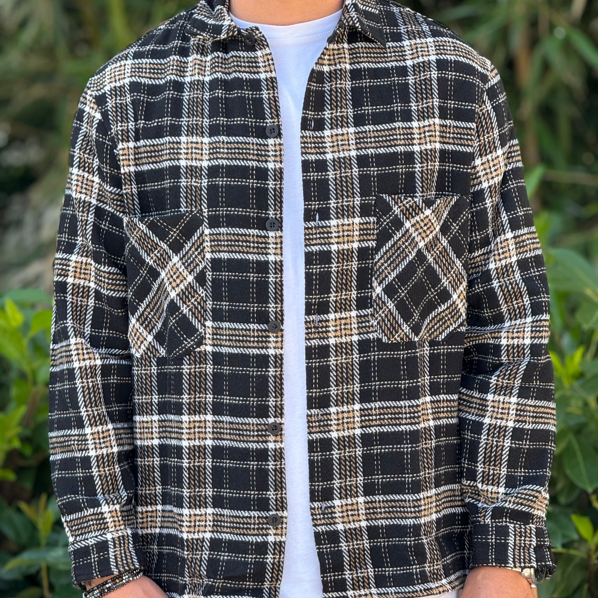 Camicia quadri new job brand
