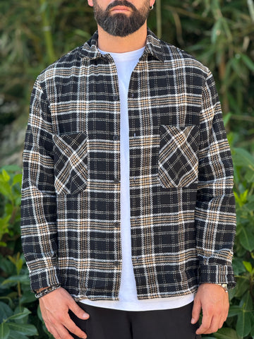 Camicia quadri new job brand