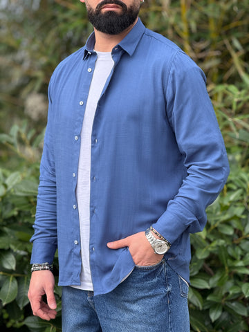 Camicia blue navy new job brand