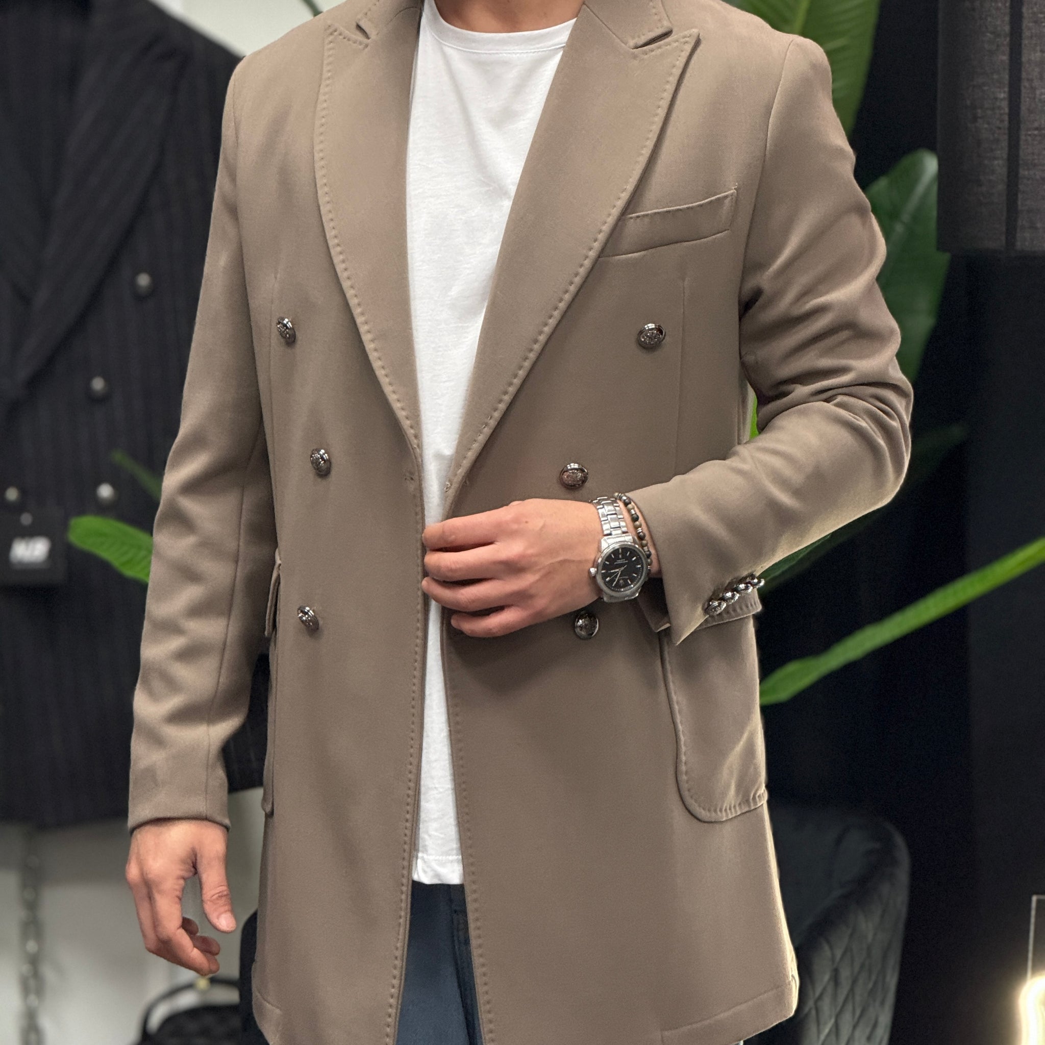 Cappotto gioiello fango new job brand