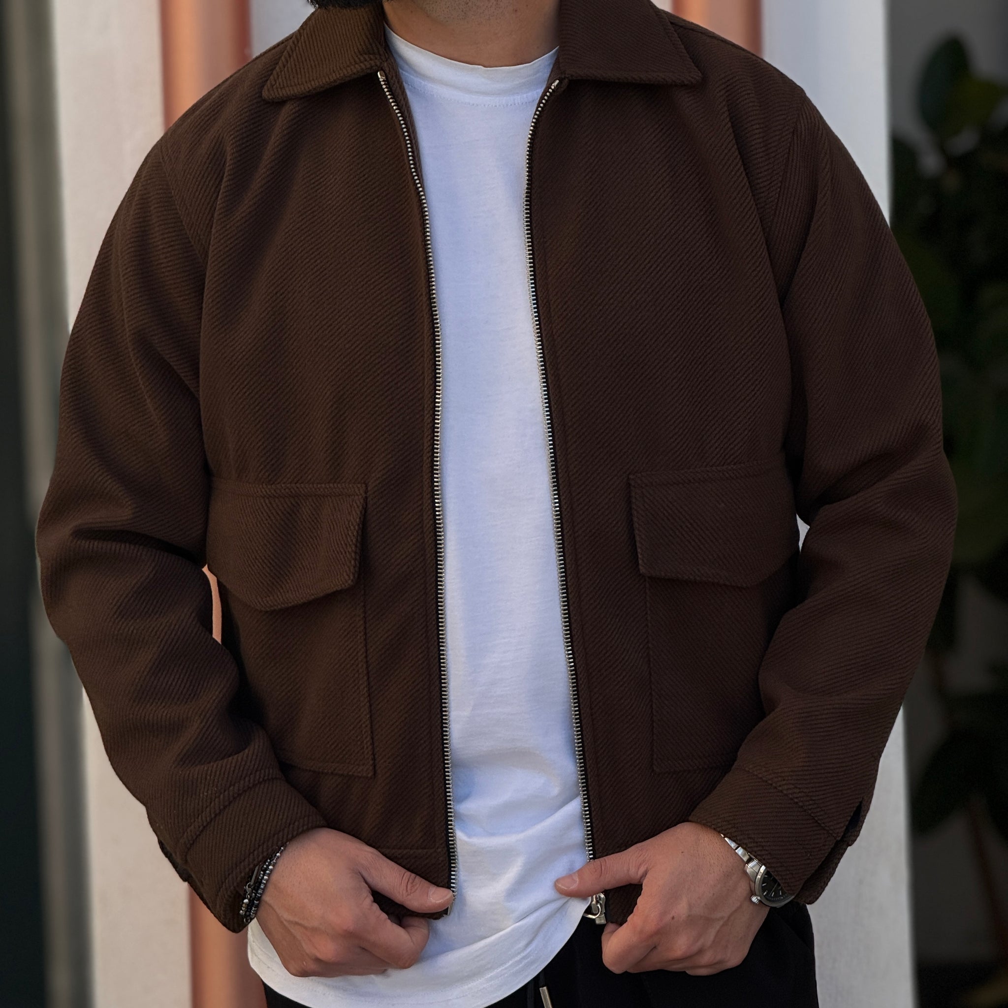 Giubbino Stoccolma moro spigato new job brand