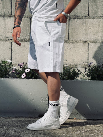 Bermuda Favelas bianco New Job Brand