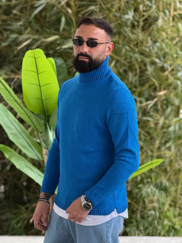 Pullover  Royal  collo alto new job brand