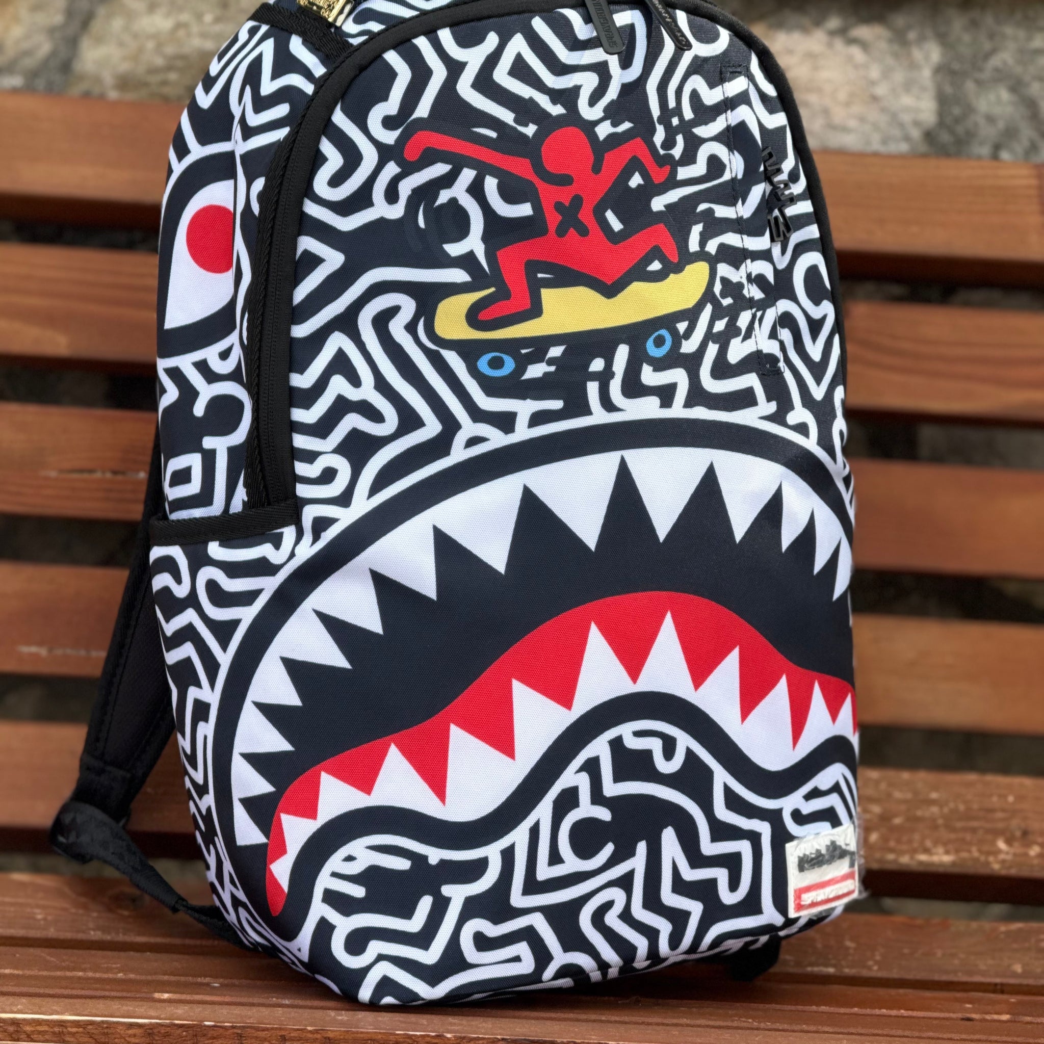 sprayground zaino keith harring 3 910b6914nsz