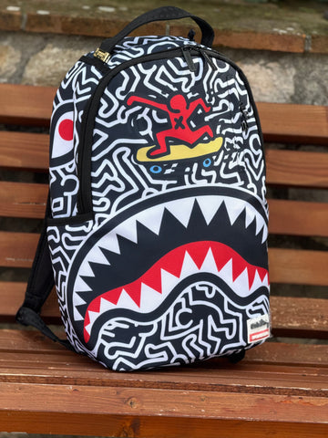 sprayground zaino keith harring 3 910b6914nsz
