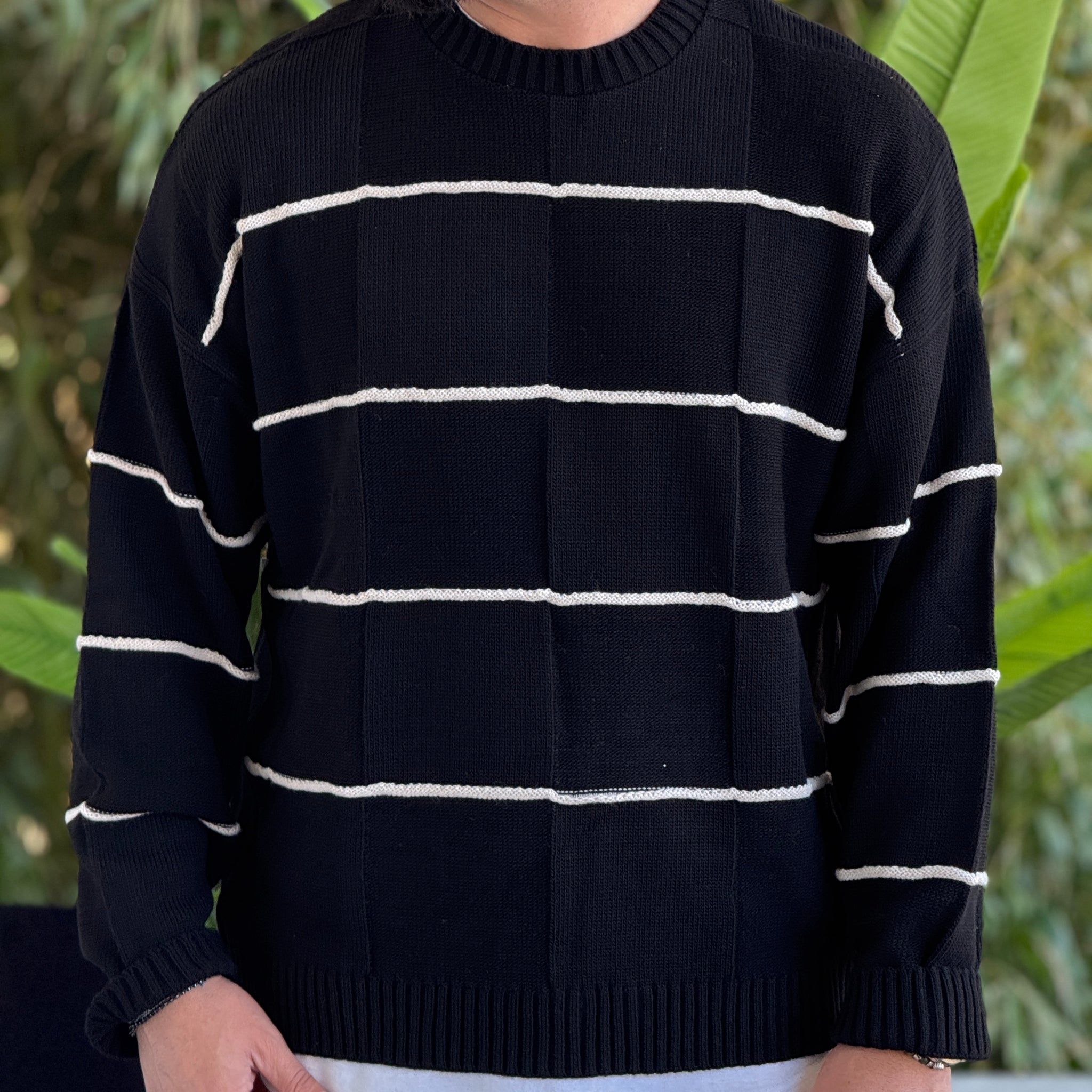 Pullover Bucarest oversize nero new job brand