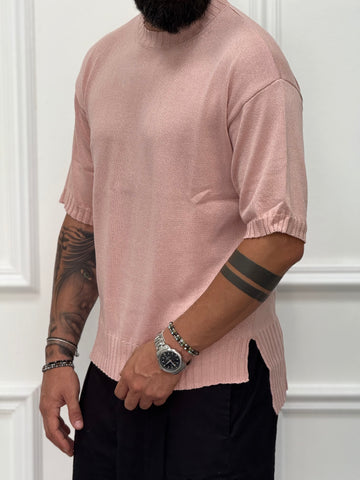 SHIRT IN FILO ROSA ANTICO NEW JOB BRAND