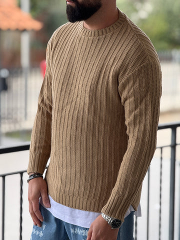 Pullover costina tabacco new job brand