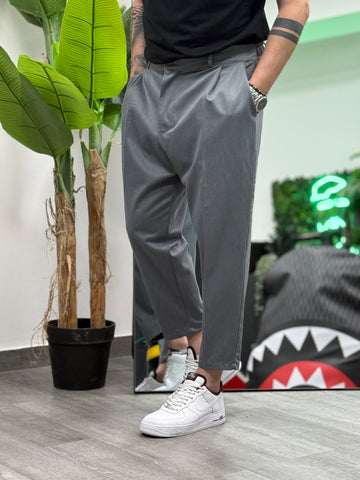 Pantalone Montecarlo grigio New Job Brand