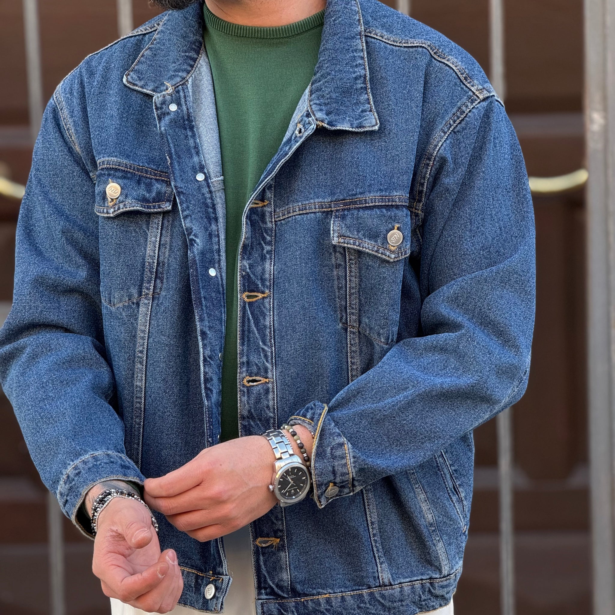 Jacket jeans blu NEW JOB BRAND